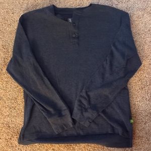 Alpine Design Charcoal Henley